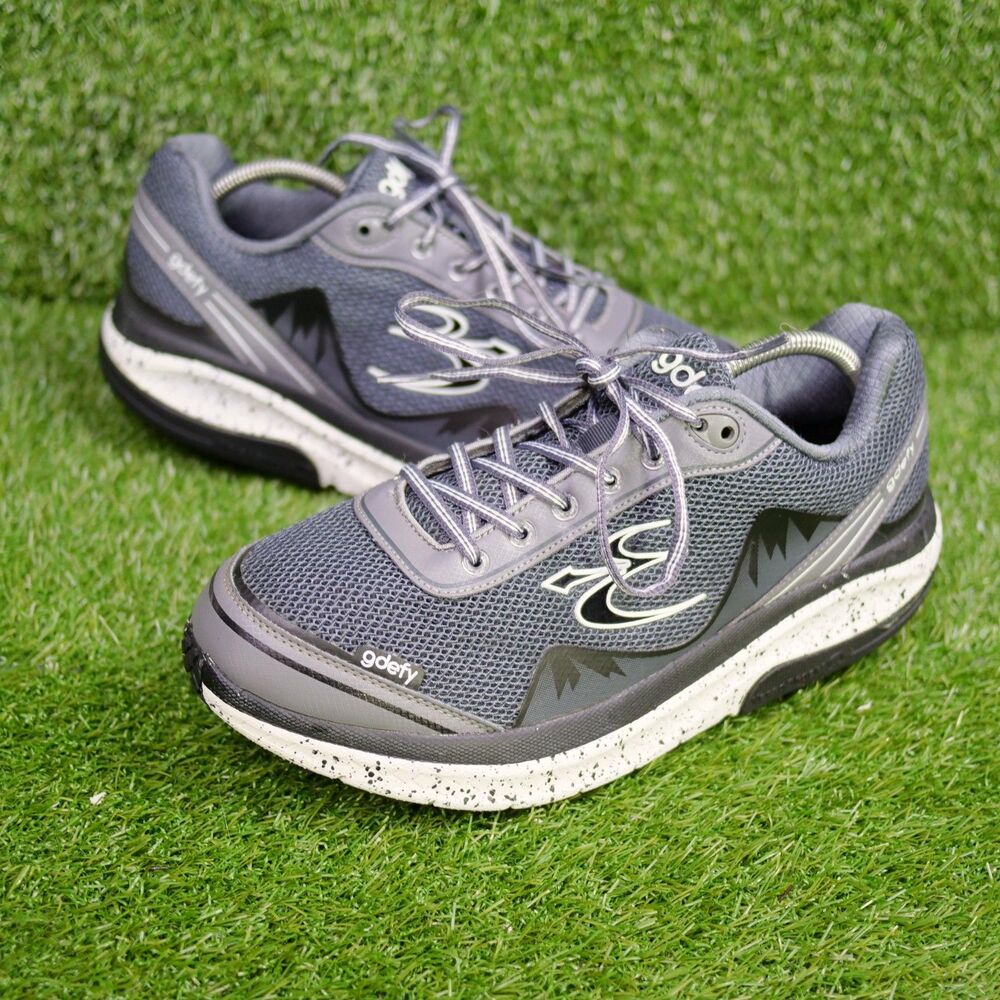 Gravity Defyer Mighty Walk Walking Shoes – Gray – Men's Size 1